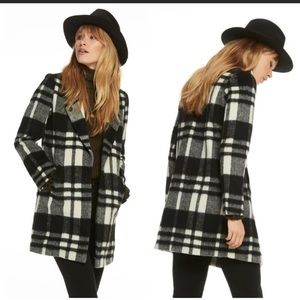 Scotch and Soda Plaid Coat